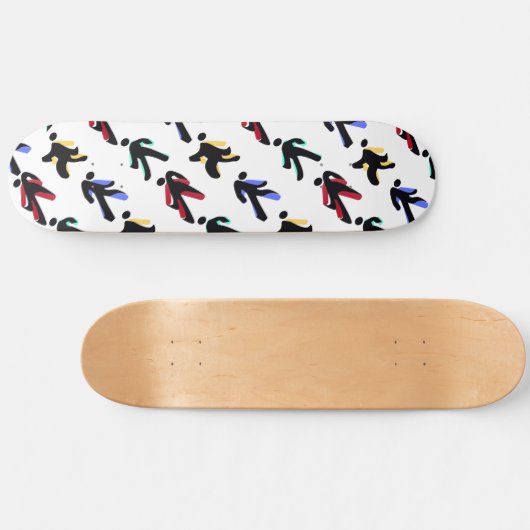 danseres persoonlijk skateboard (Horizontaal)