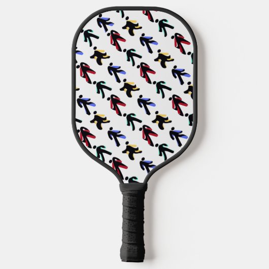 danseres pickleball paddle (Achterkant)