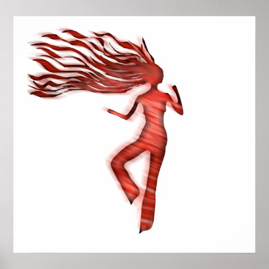 danseres poster (Voorkant)