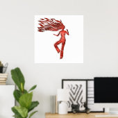 danseres poster (Thuiskantoor)