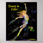 danseres poster (Voorkant)