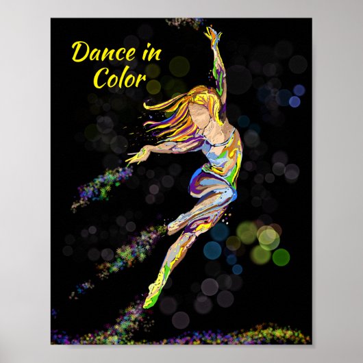 danseres poster (Voorkant)