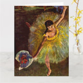 Danseres Rosita Mauri 1877 Kaart (Gele Bloem)