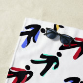 danseres strandlaken (In situ)