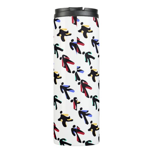 danseres thermosbeker (Achterkant)