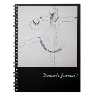 Danseres uit Bassie Notitieboek