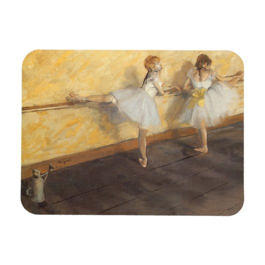 Danseressen aan de Bar door Edgar Degas, Klassiek  Magneet (Horizontaal)
