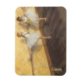 Danseressen aan de Bar door Edgar Degas, Klassiek  Magneet (Verticaal)