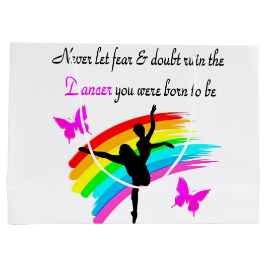 DANSERQUOTE LARGE CADEAUTASJE (Achterkant)