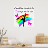 DANSERQUOTE POSTER (Keuken)