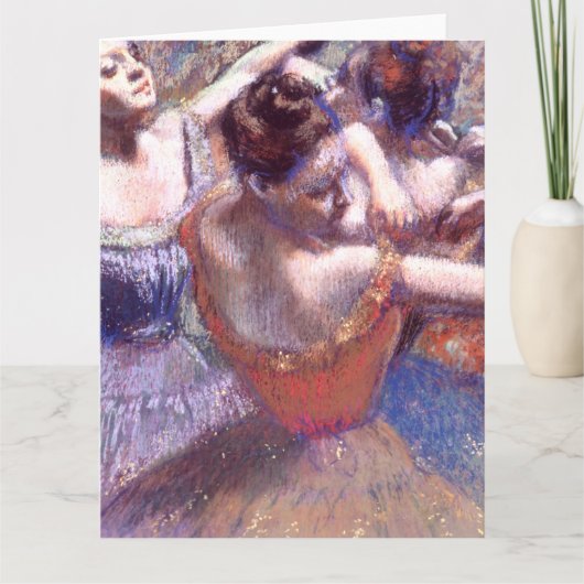 Dansers 1899 Edgar Degas    Kaart (Voorkant)
