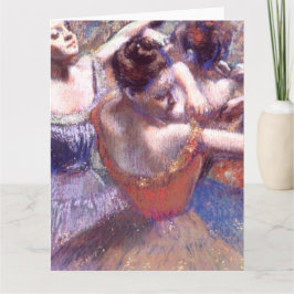 Dansers 1899 Edgar Degas    Kaart