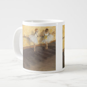 Dansers aan de Bar by Edgar Degas, Vintage Ballet Grote Koffiekop