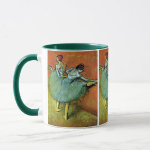 Dansers aan de Bar door Edgar Degas, Vintage Balle Mok