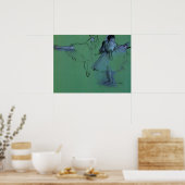 dansers aan de Barre door Edgar Degas, balletkunst Poster (Keuken)