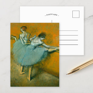 dansers aan de Barre   Edgar Degas Briefkaart