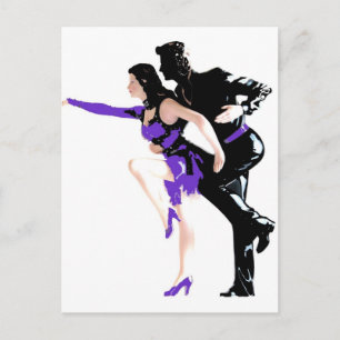 dansers briefkaart