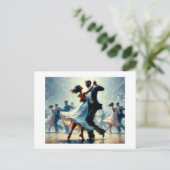 Dansers, Briefkaart (Staand voorkant)