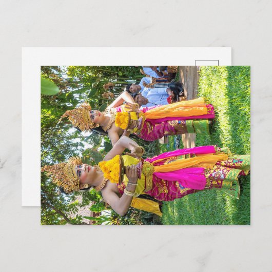 dansers briefkaart (Voorkant / Achterkant)