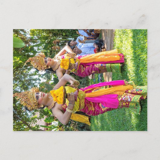 dansers briefkaart (Voorkant)