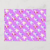 dansers briefkaart (Voorkant)