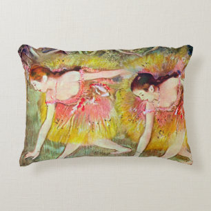 Dansers Buigend door Edgar Degas, Balletkunst Accent Kussen