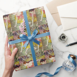 Dansers Buigend door Edgar Degas, Balletkunst Cadeaupapier