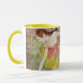 Dansers Buigend door Edgar Degas, Balletkunst Mok (Links)