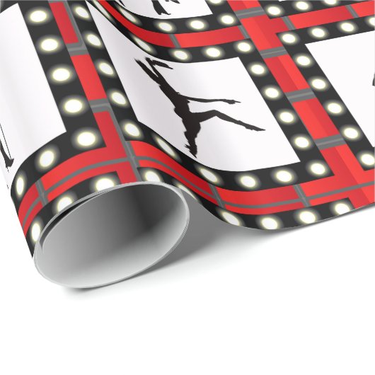 Dansers Cabaret Show Dansers Cadeaupapier (Rol Hoek)