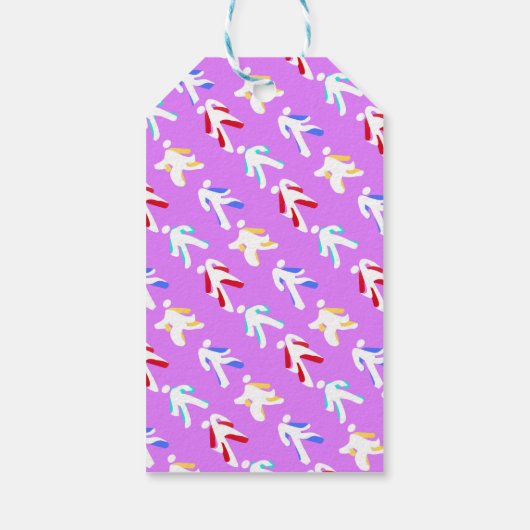 dansers cadeaulabel (Achterkant)