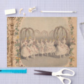 dansers collage tissuepapier (Craft)