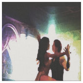 Dansers Dancing Paar Stof (Close Up)