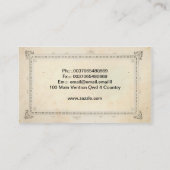 dansers dansen visitekaartje (Achterkant)