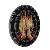 dansers dartbord (Voorkant Links)