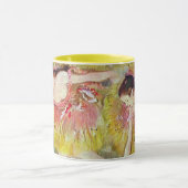 Dansers die zich bukken van Edgar Degas, Balletsku Mok (Midden)