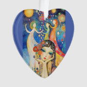 Dansers en dagdromen ornament (voorkant)