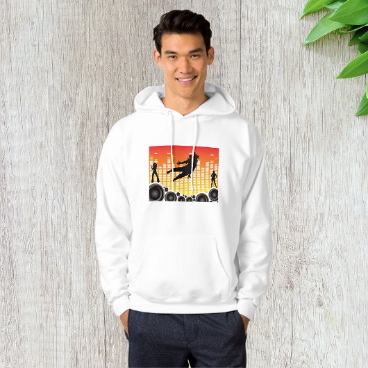 dansers en luidsprekers hoodie