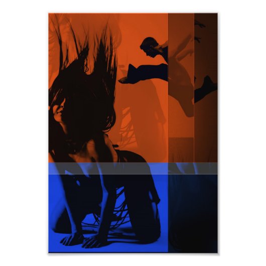 dansers foto afdruk (Voorkant)