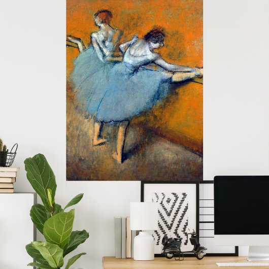 Dansers in de Barre, Edgar Degas Poster (Thuiskantoor)