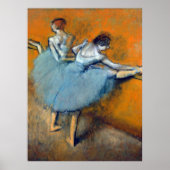 Dansers in de Barre, Edgar Degas Poster (Voorkant)