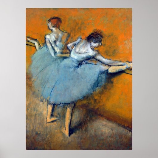 Dansers in de Barre, Edgar Degas Poster (Voorkant)
