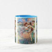 Dansers in een landschap van Edgar Degas Mok (Midden)