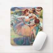 Dansers in een landschap van Edgar Degas Muismat (Met muis)