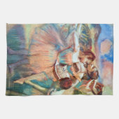 Dansers in een landschap van Edgar Degas Theedoek (Horizontaal)