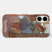 dansers in Foyer, Edgar Degas,  balletkunst Case-Mate iPhone Case (Achterkant (horizontaal))