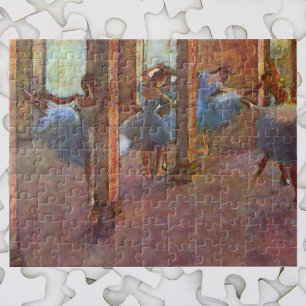 dansers in Foyer, Edgar Degas,  balletkunst Legpuzzel