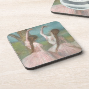 Dansers in Roze Edgar Degas Bier Onderzetter
