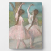Dansers in Roze Edgar Degas Fotoplaat (voorkant)