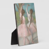 Dansers in Roze Edgar Degas Fotoplaat (Zijkant)