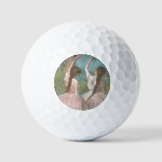 Dansers in Roze Edgar Degas Golfballen (Voorkant)
